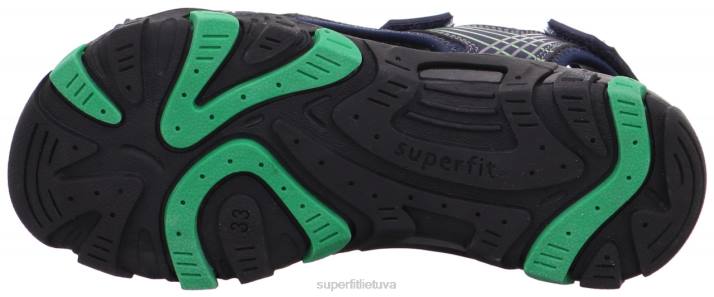 henry - sandalas su velcro užsegimu mažyliai Superfit T20D684 sandalai vandenynas / kombinuotas