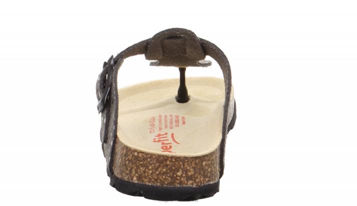 fussbettpantoffel - šlepetė su sagtimi mažyliai Superfit T20D580 šlepetės juodas