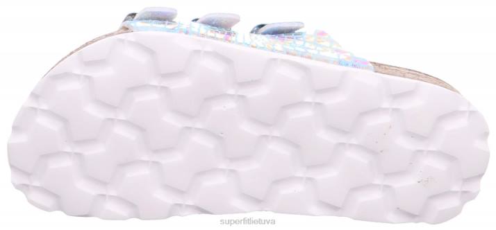 fussbettpantoffel - šlepetė su sagtimi mažyliai Superfit T20D597 šlepetės mėlyna