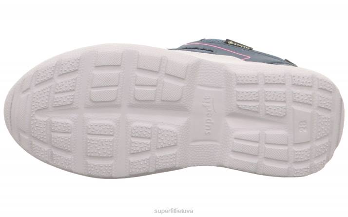 rush - sportbačiai žemi su boa fit sistema vaikai ir paaugliai Superfit T20D532 sportbačiai mėlyna/rožinė